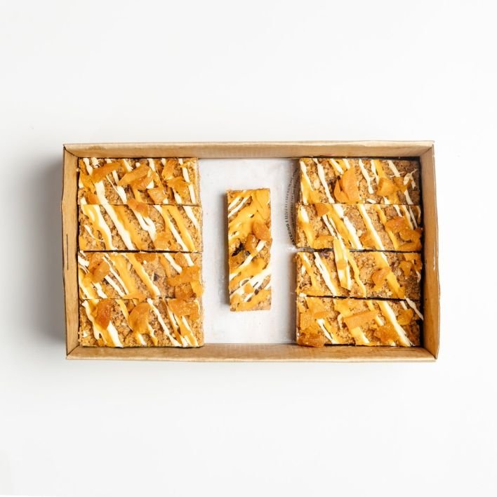 Apricot Frangipane Slice Platter