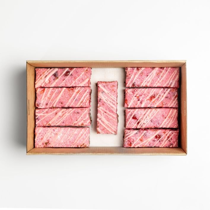 Cherry Coconut Slice Platter