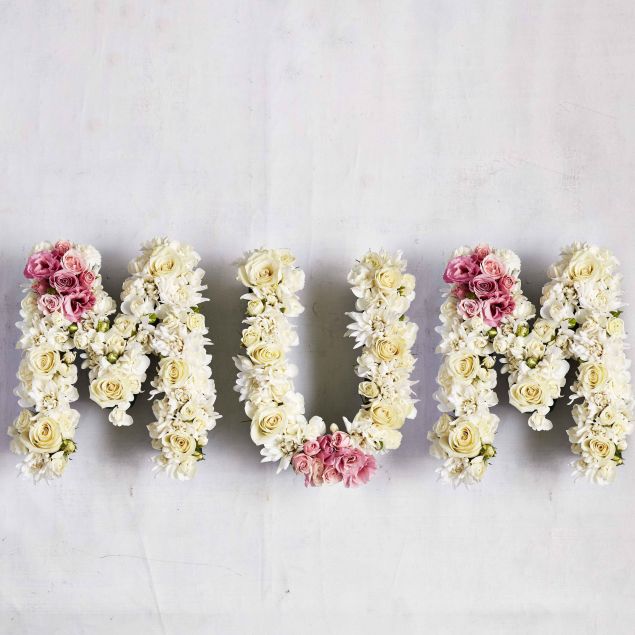 J02-Letters Mum White & Pink