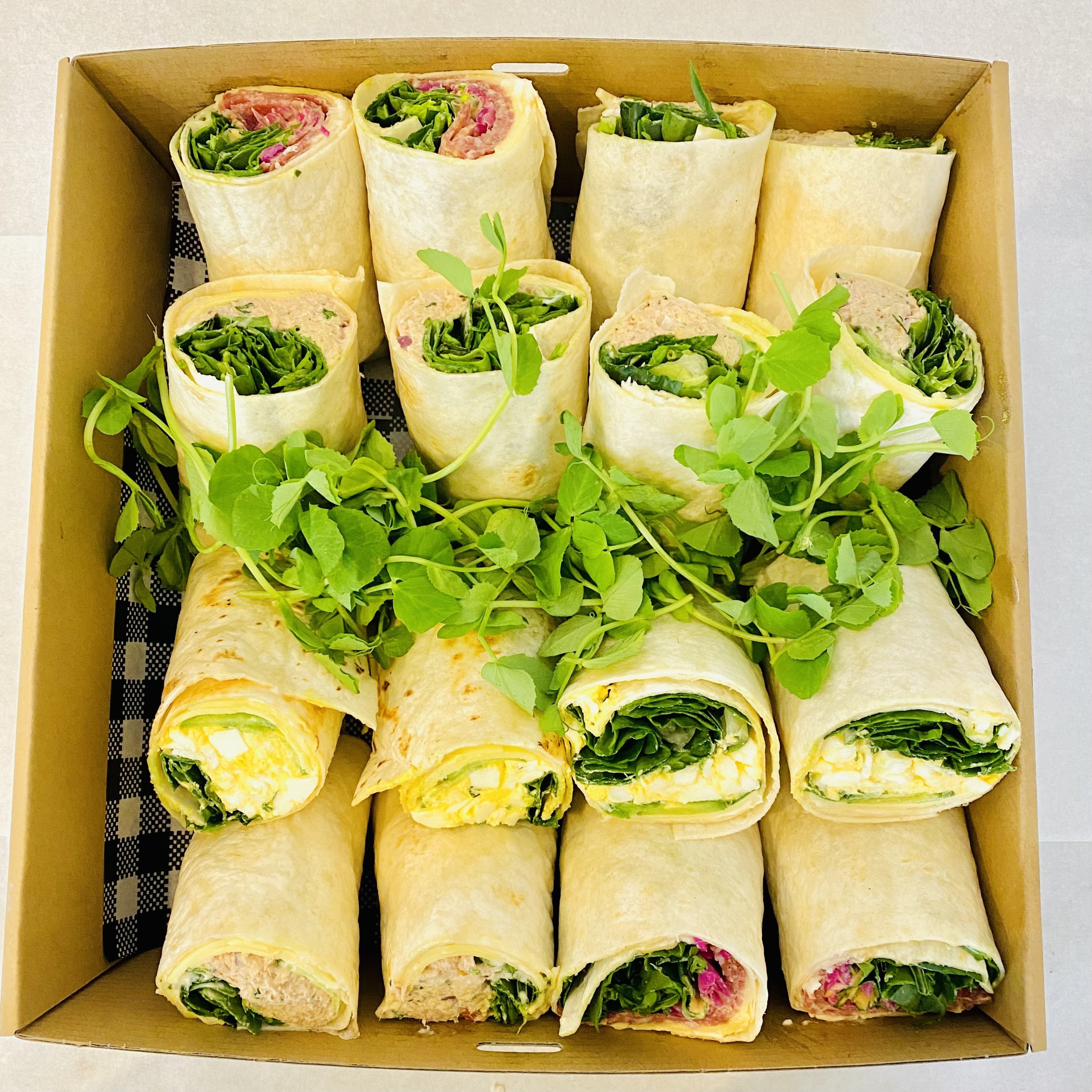 Breakfast wraps - assorted