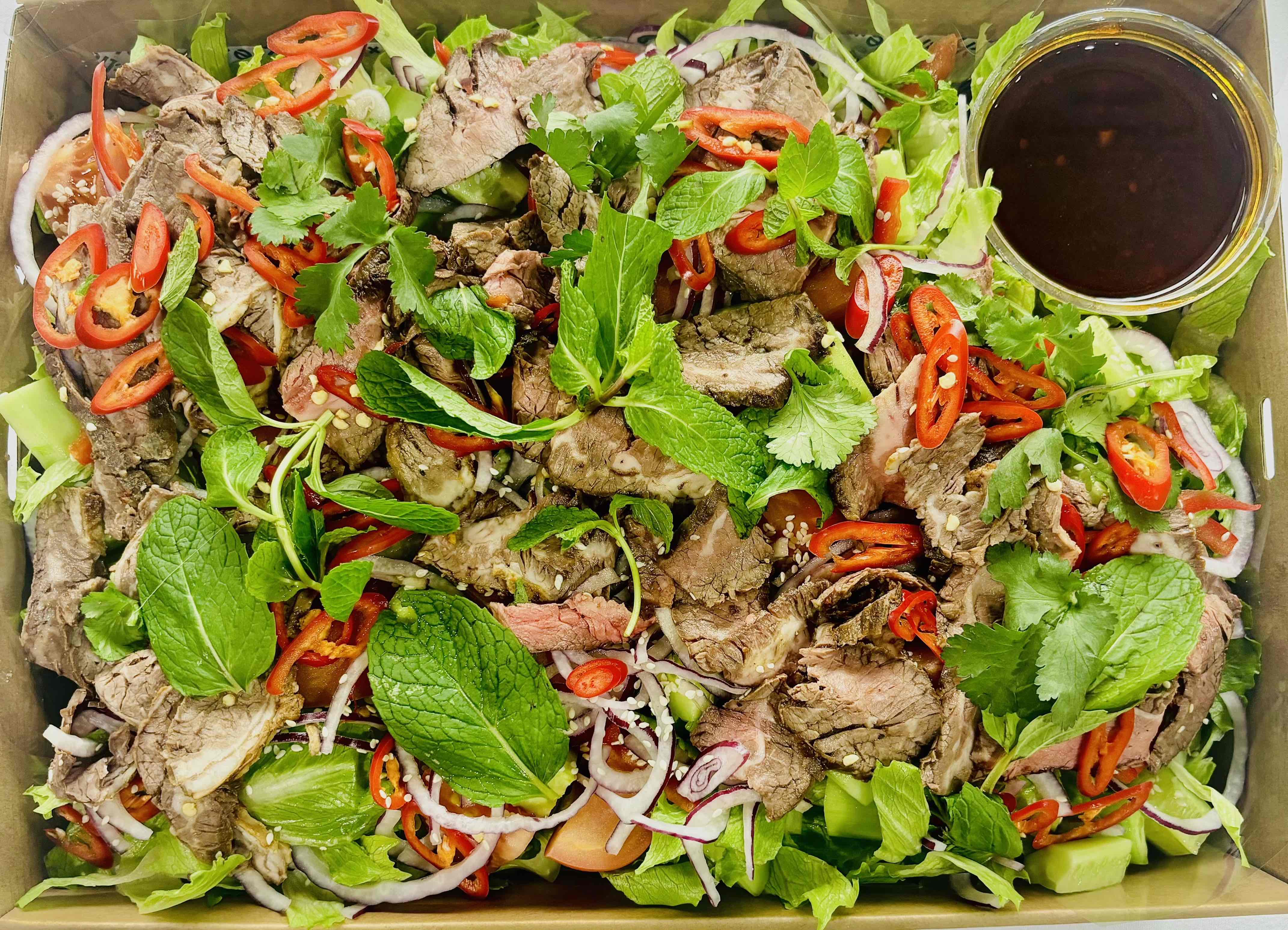 Salad - Thai Style Beef (GF) (DF) (HALAL) (NF)