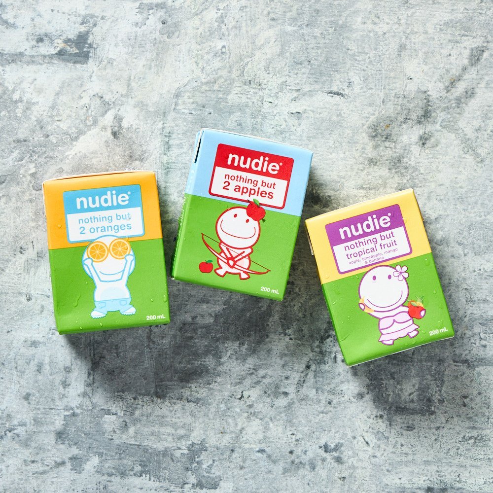 Nudie Nothing But Nudie Breakfast Juice Kids Nudie Juice Poppa 200ml
