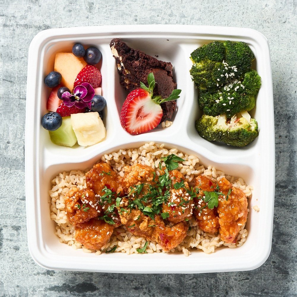 Lunch Bento Box Sweet and Sour