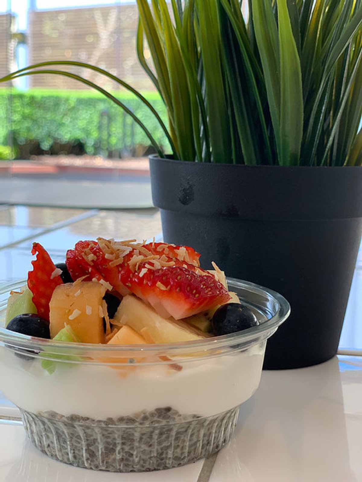 Vegan Yoghurt Cups Vegan Chia Coconut (GF, Vegan)