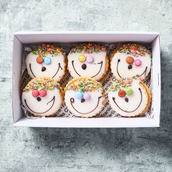 Kids Funny Face Cookies (Box of 6)