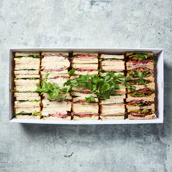 Gourmet Finger Sandwich Platter (Box of 15 / 30 pieces)