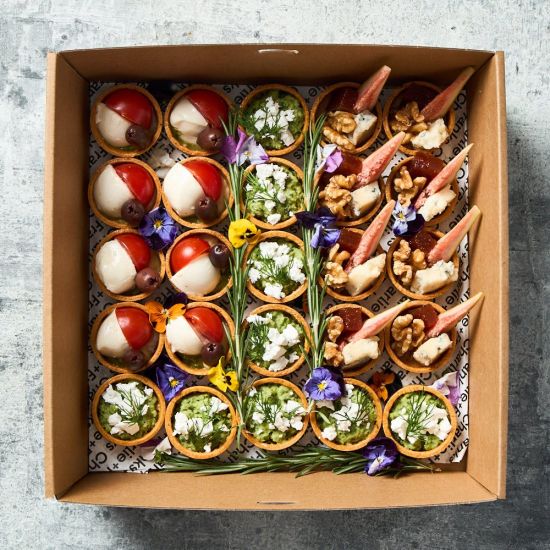 Savoury Tarts (Box of 25)