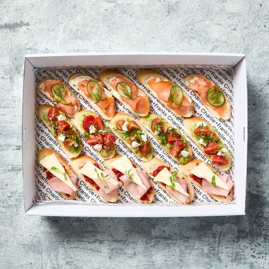 Bruschetta Bites (Box of 15) (Dietary Available)
