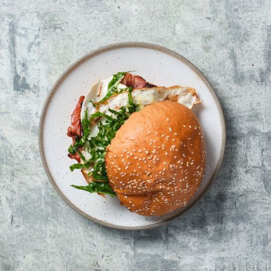 Charlie's Bacon & Egg Roll (Alc)