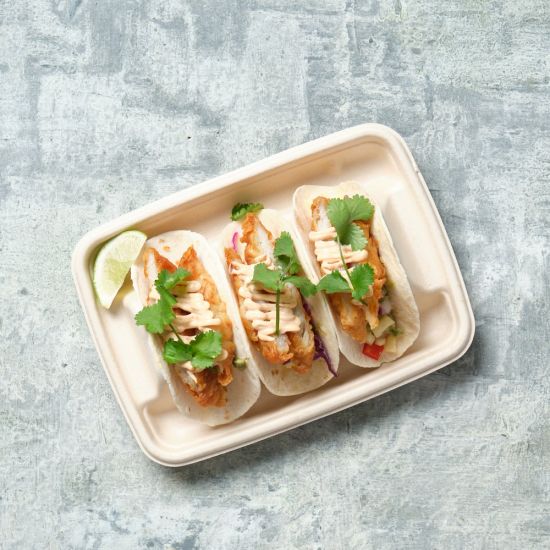 Individual Meals - Avocado, Pineapple Salsa Tacos (3 per serve) (Dietary Available)