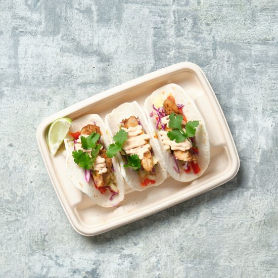 Individual Meals - Avocado, Pineapple Salsa Tacos (3 per serve) (Dietary Available)
