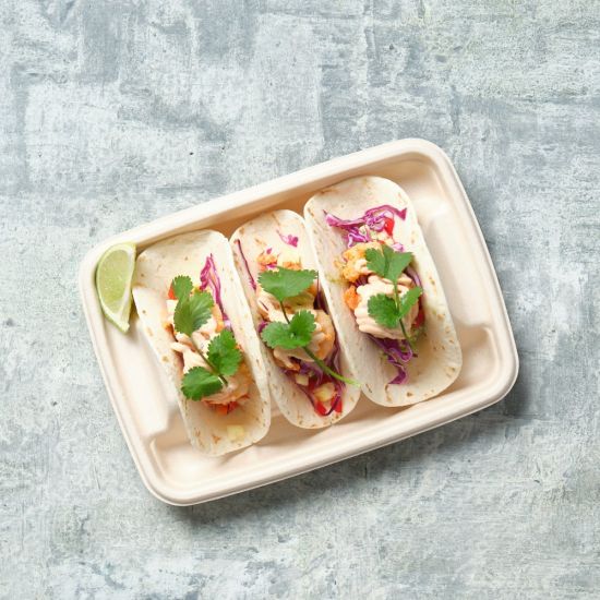 Individual Meals - Avocado, Pineapple Salsa Tacos (3 per serve) (Dietary Options Available)