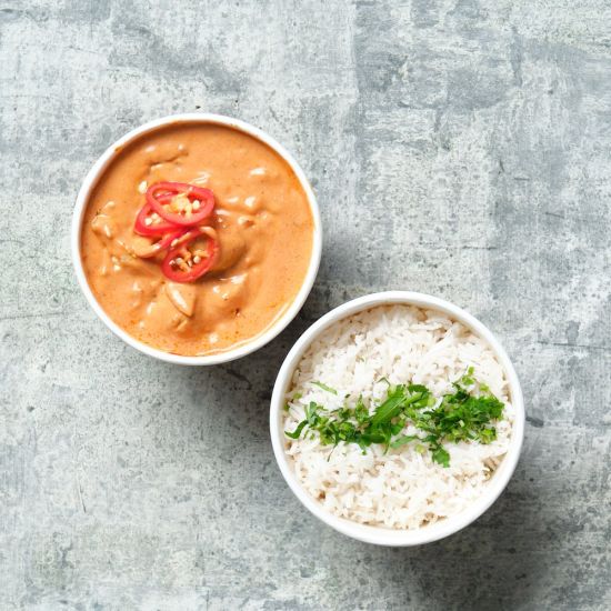 Individual Meals Curry + Rice (Dietary Options Available)