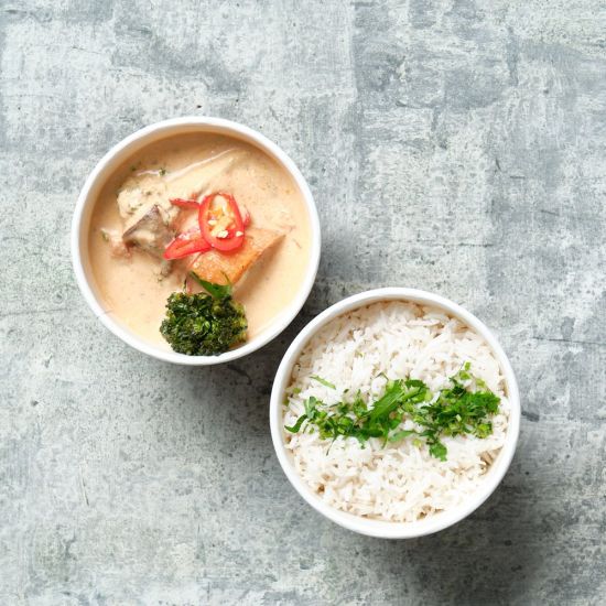 Individual Meals Curry + Rice (Dietary Options Available)