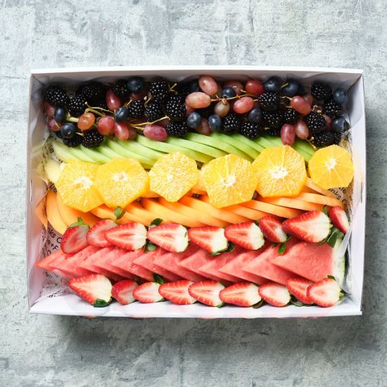 Rainbow Fresh Fruit Platter (Serves 5 - 8 people)