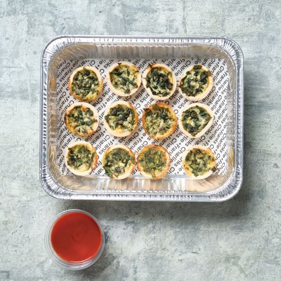 Cocktail Savoury Quiches (Tray of 12)
