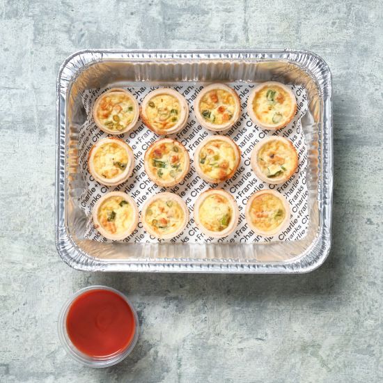 Cocktail Savoury Quiches (Tray of 12)