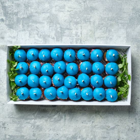 Baby Shower / Gender Reveal - Blue Sliders (20gm) (Box of 32)