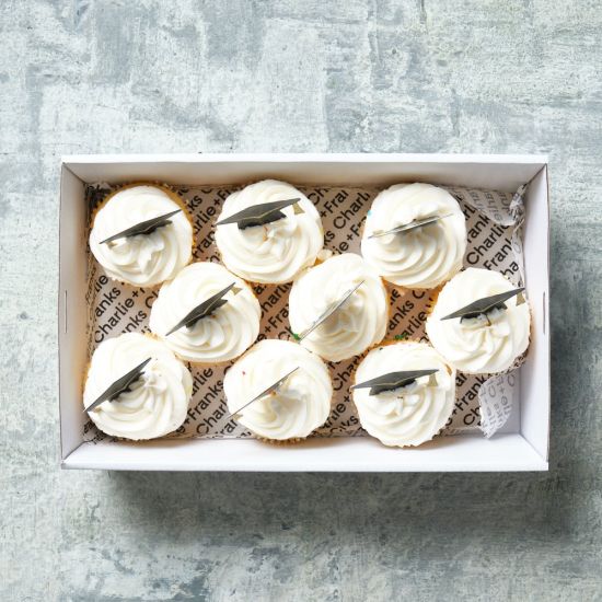 Graduation Cupcakes (Box of 9)