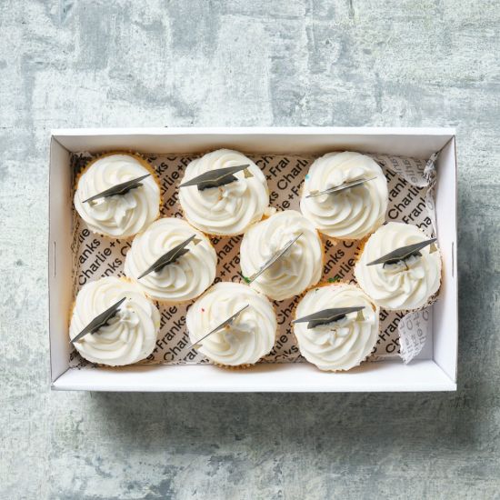 Graduation Cupcakes (Box of 9)
