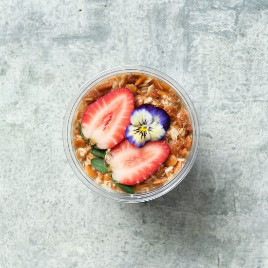 Pink Ribbon Day* - Berry Coulis & Yoghurt topped with Granola + Fresh Berries
