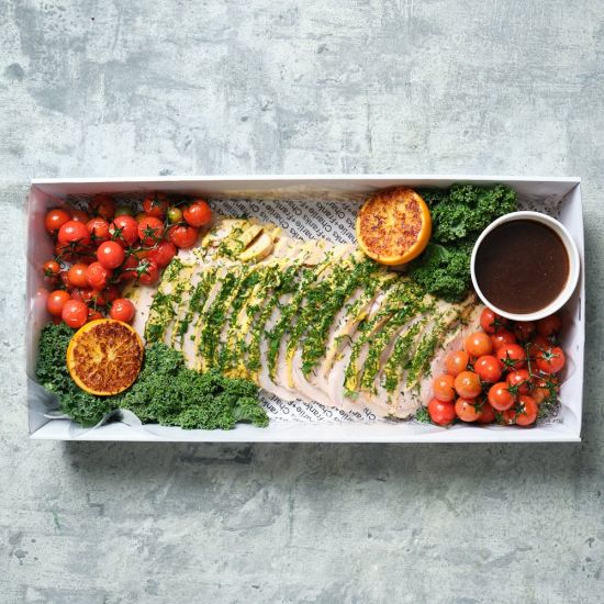 Thanksgiving - 2.5kg Herb Roasted Sliced Turkey Breast + Gravy (Serves 10-12)
