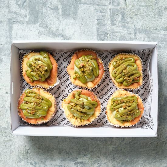 Pistachio Burnt Basque Cheesecake (Box of 6)