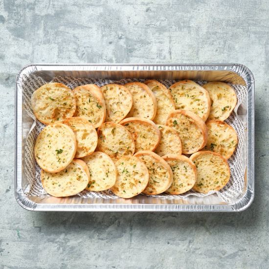 BREAD - Home-made Garlic Bread (Box of 20 Halves)