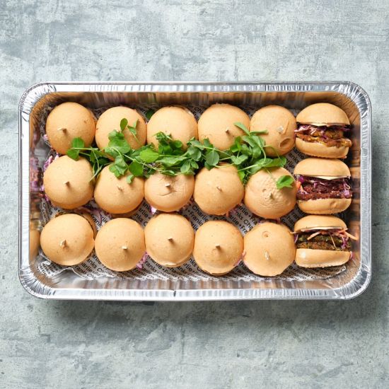 Vegan / Gluten Free Savoury Rainbow Sliders (Box of 18) 