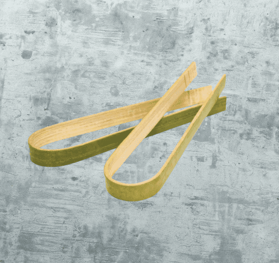 Bamboo Tongs 120mm - Disposable 