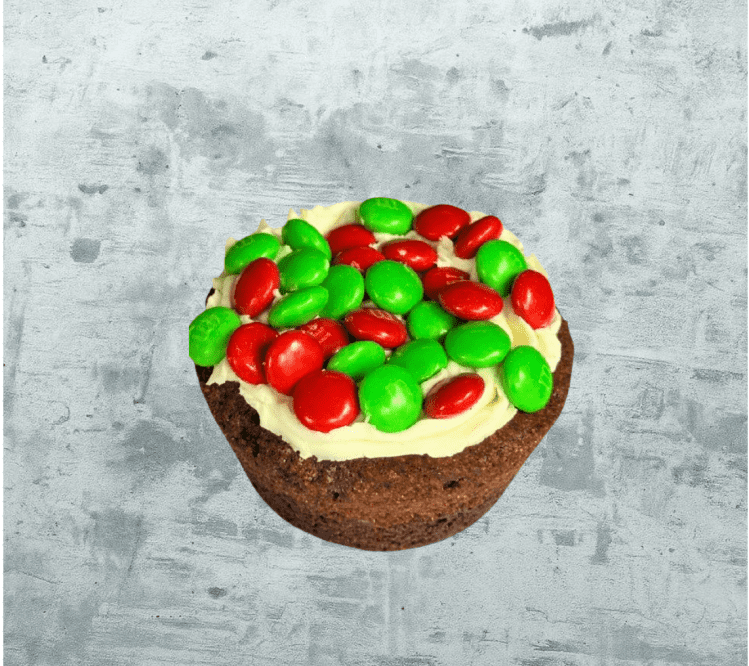 Christmas - M&M Brownie Cup (Box of 6) 