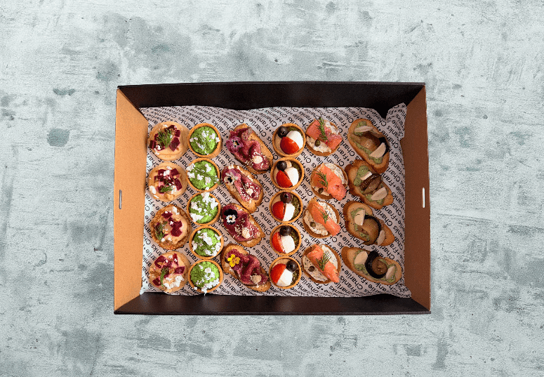 Canapé - Signature Cold Bites Collection (Box of 26) 
