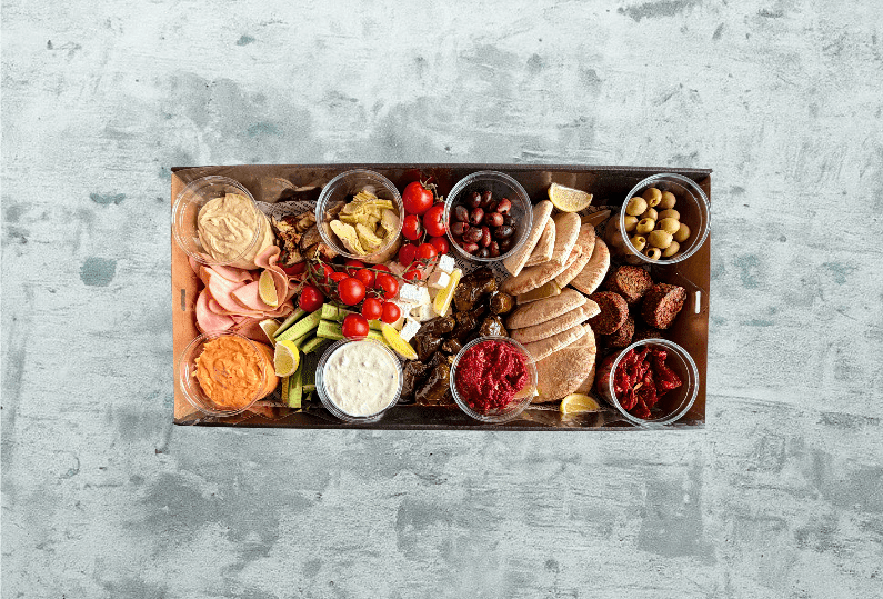 Greek Mezze Entertainer's Platter (Serves 10-15)