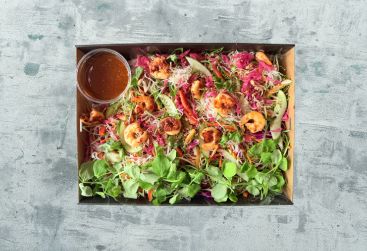 Salad - Rainbow Rice Noodle 