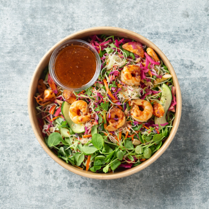 Salad - Rainbow Rice Noodle 