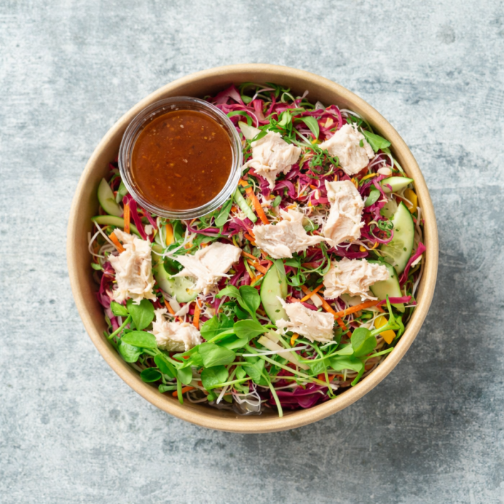 Salad - Rainbow Rice Noodle 