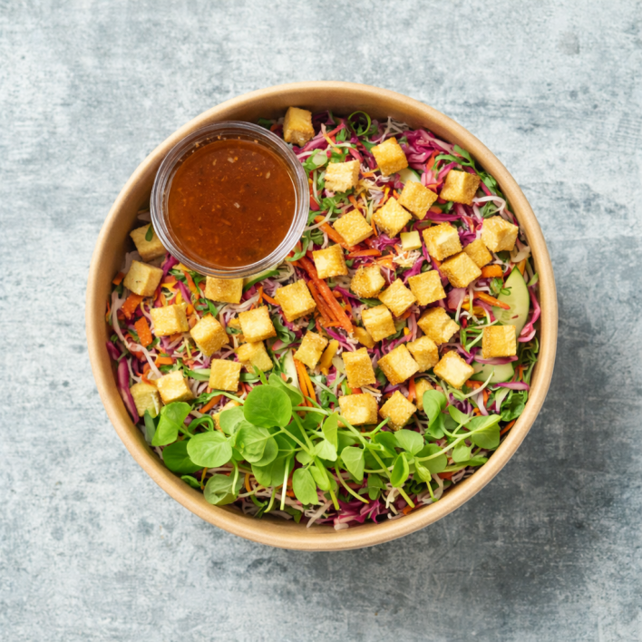 Salad - Rainbow Rice Noodle 
