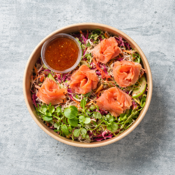 Salad - Rainbow Rice Noodle 