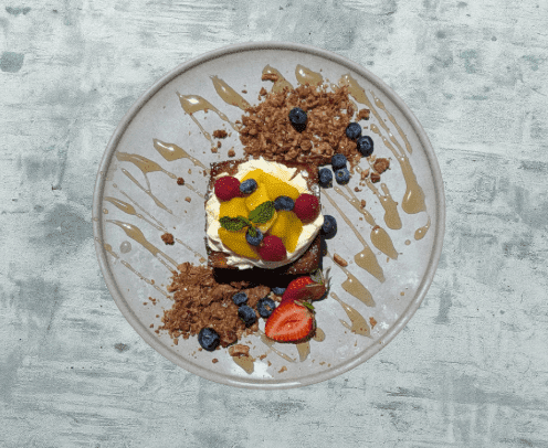 Caramelised Summer Honey Toast (Alc)