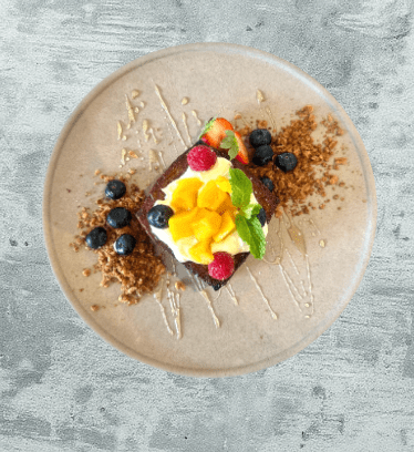 Caramelised Summer Honey Toast (Alc)