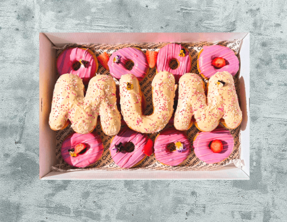 MUM'S THE WORD - Mother's Day Donut Collection (15 pieces)