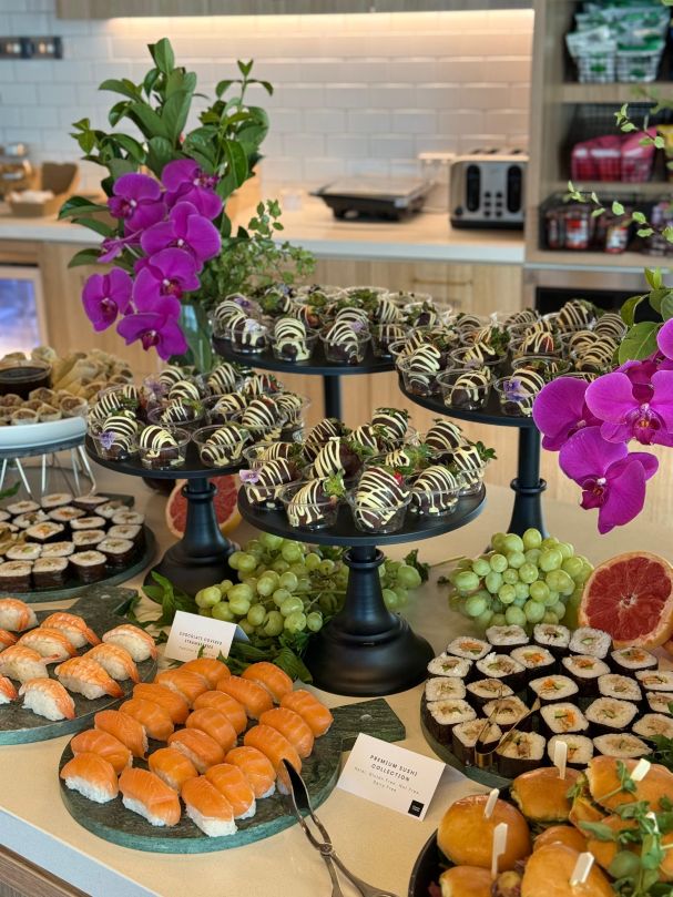 PM Buffet Equipment Hire - Setup + Standard Styling Package (1 x Staff )