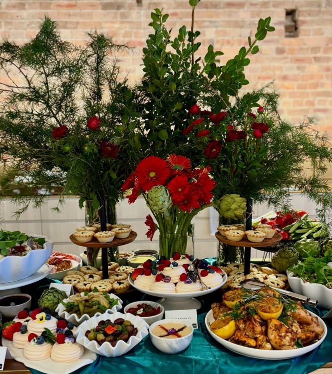 PM Buffet Equipment Hire - Setup + Standard Styling Package (1 x Staff )