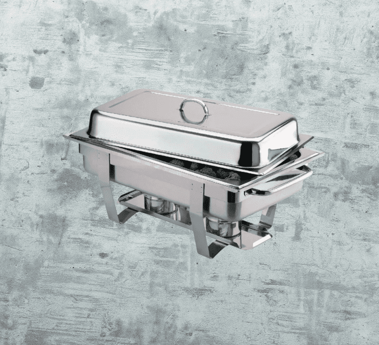 Equipment - Hire - Individual Chaffing Dish + 1 Burner 