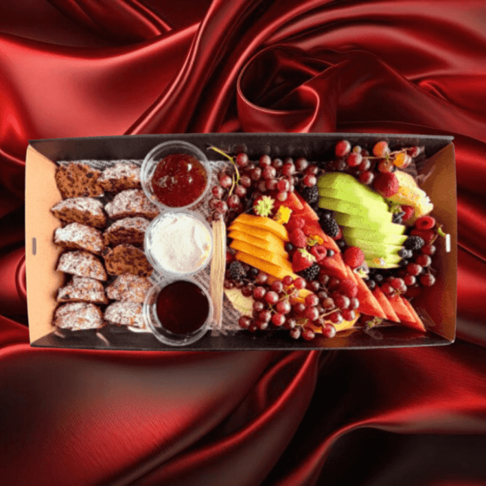 CHRISTMAS IN JULY  - Fruit Cake & Graze Platter (Serves 6-10) 