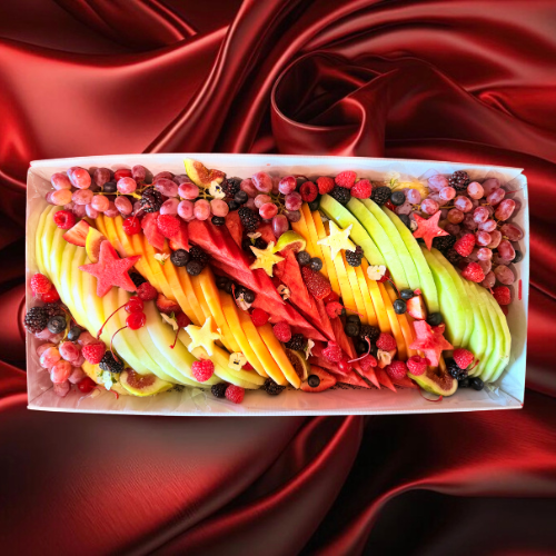 CHRISTMAS IN JULY - Festive Cherry Star Fruit Platter