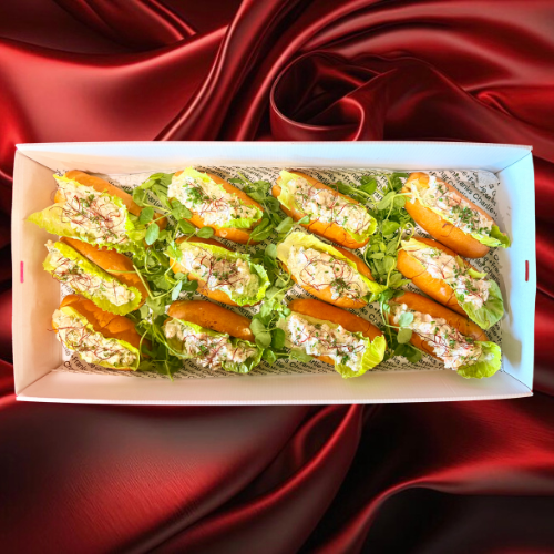 CHRISTMAS IN JULY – Mini Prawn Brioche Rolls (Serves 12)
