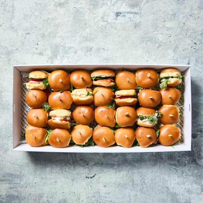 Brioche Sliders - Served Fresh (Box of 20)