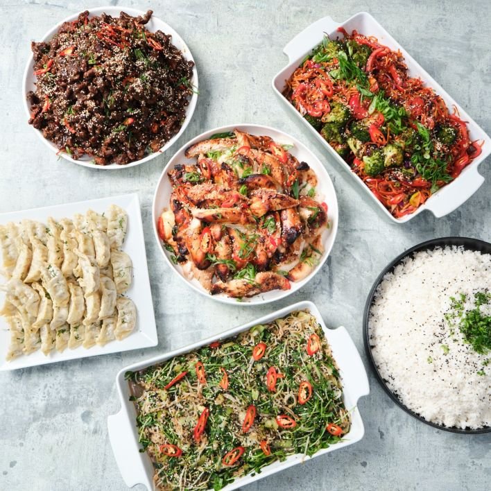Asian / Chinese Inspired Menu (Hot Buffet Lunch)