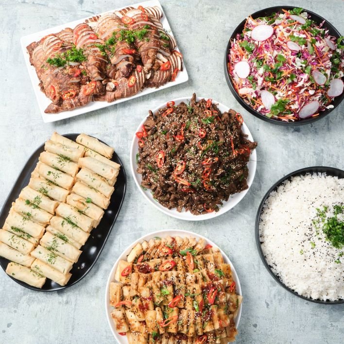 Vietnamese-Inspired Menu (Hot Buffet Lunch)